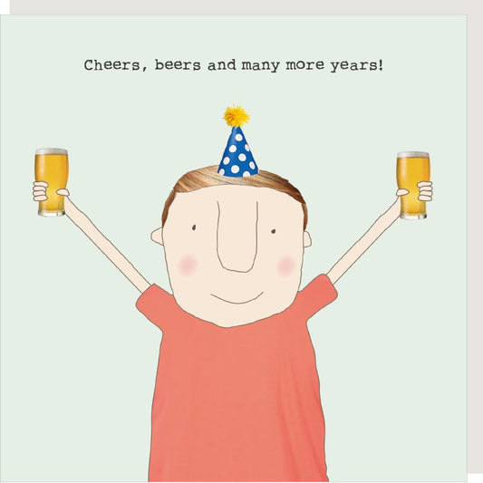 Cheers & Beers Birthday Card
