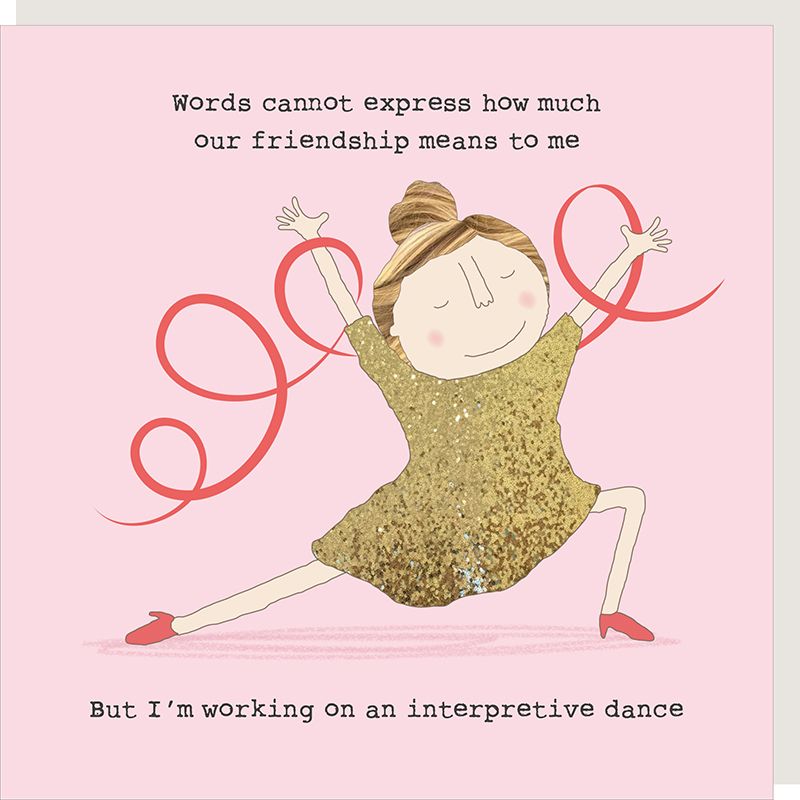 Friendship Dance Birthday Card
