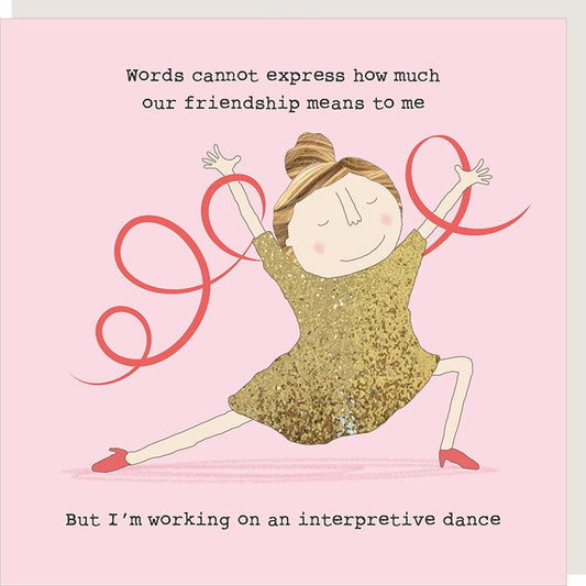 Friendship Dance Birthday Card