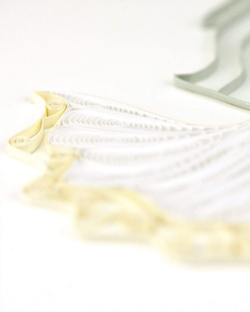 Quilling Card Dance Bride & Groom