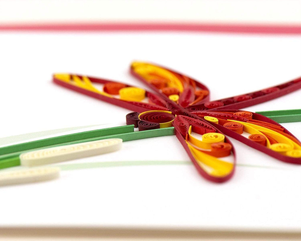 Quilling Card Dragonfly