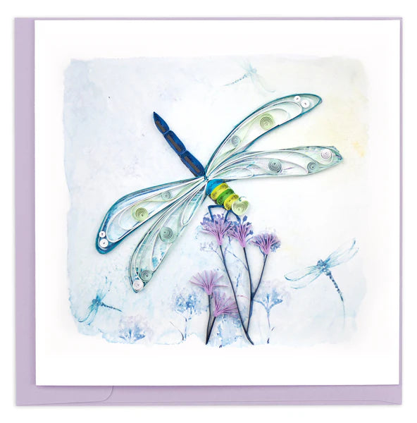 Quilling Card Emperor Dragonfly
