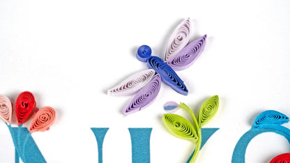 Garden Thanks Quilling Card