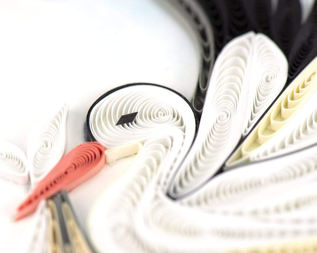 Quilling Card Special Delivery Stork