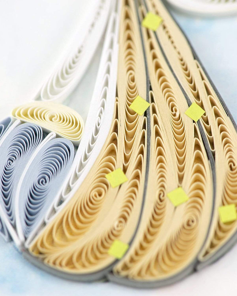 Quilling Card Special Delivery Stork