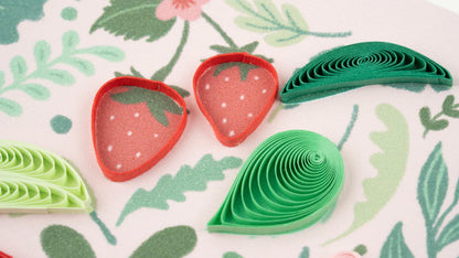 Mother's Day Strawberry Quilling Card