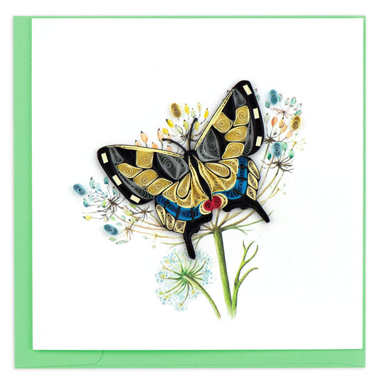 Quilling Card Swallowtail Butterfly