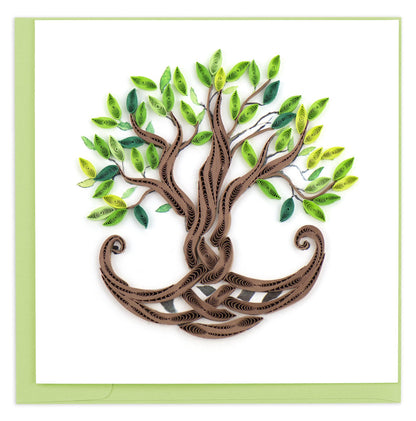 Tree Of Life Quilling Card