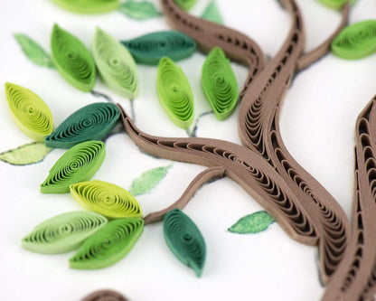 Tree Of Life Quilling Card