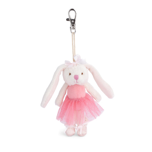 Jayleen Hot Pink Bag Charm Keyring