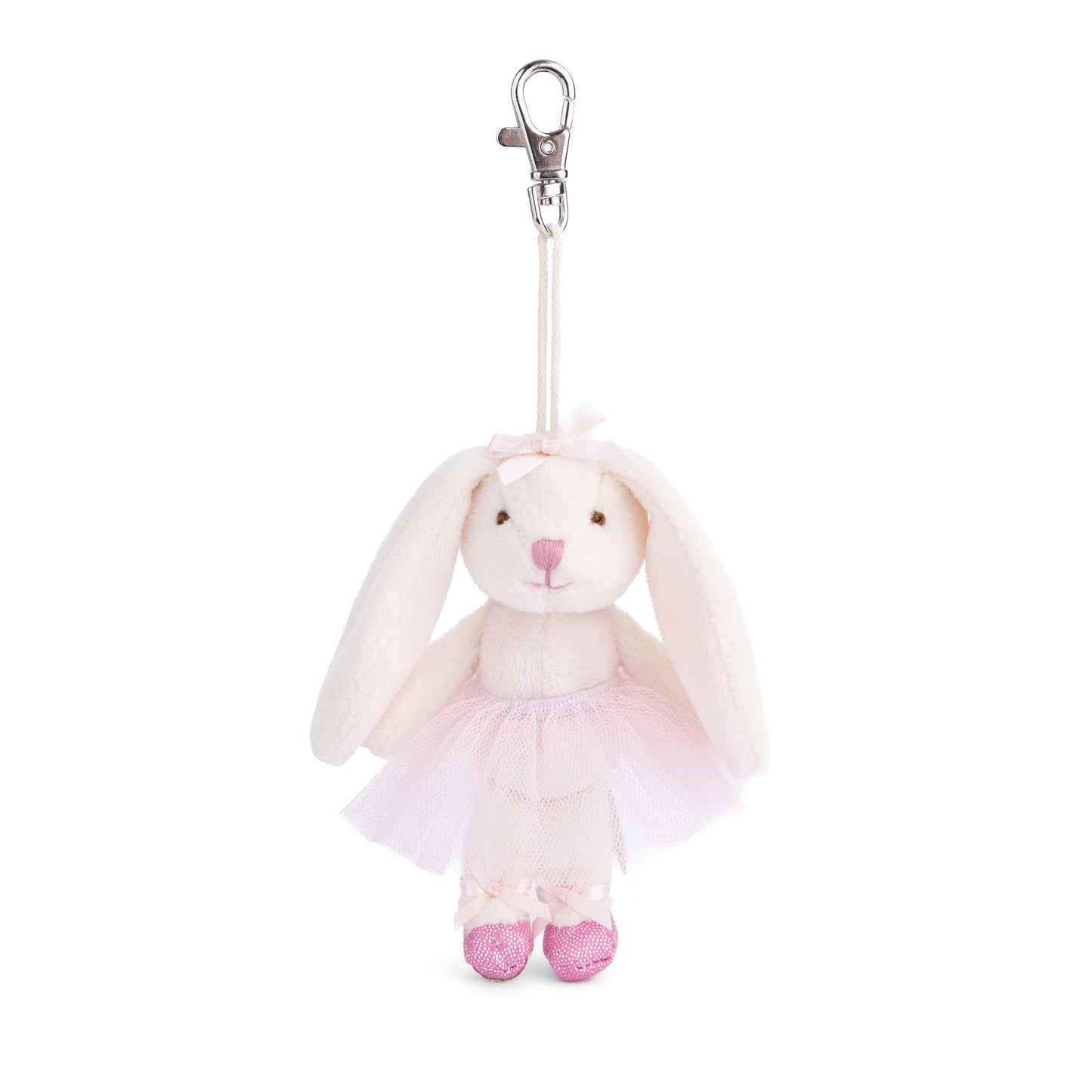 Jayleen Light Pink Bag Charm Keyring