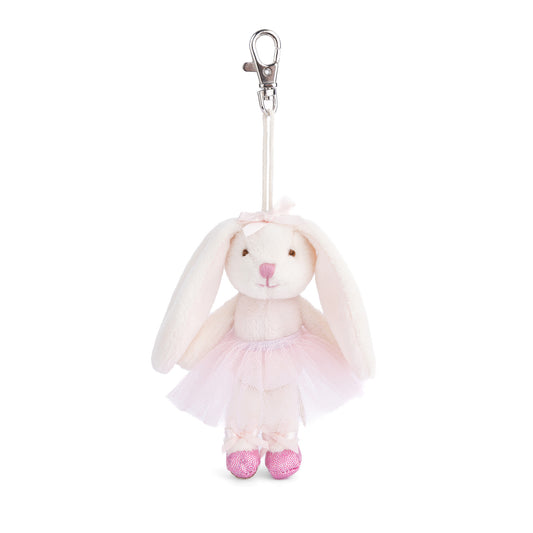 Jayleen Light Pink Bag Charm Keyring
