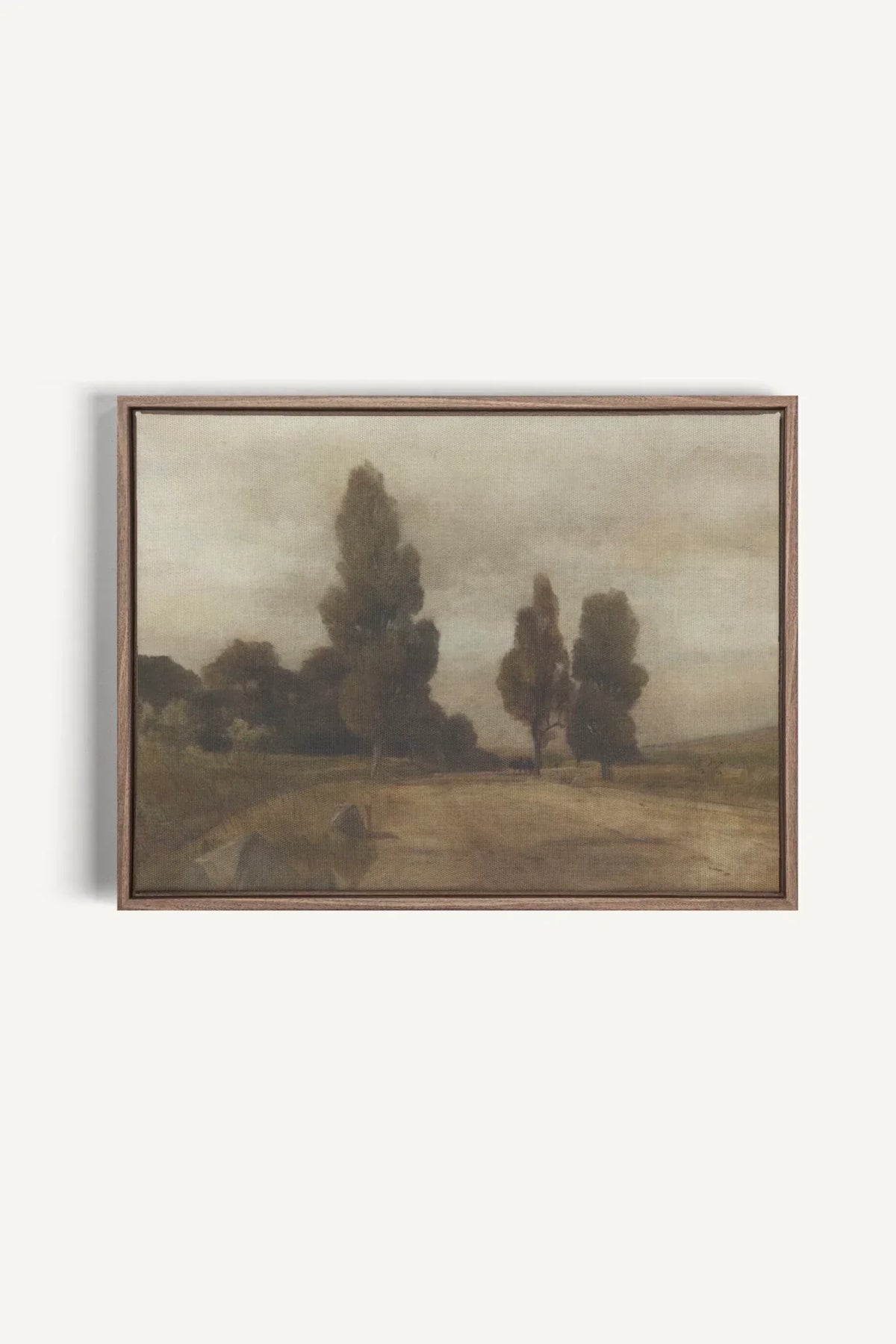 Pasture Framed Canvas Print 16 x 12