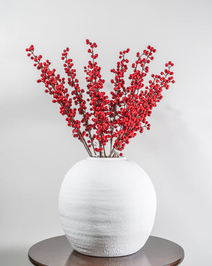 Classic Red Holly Berry Spray
