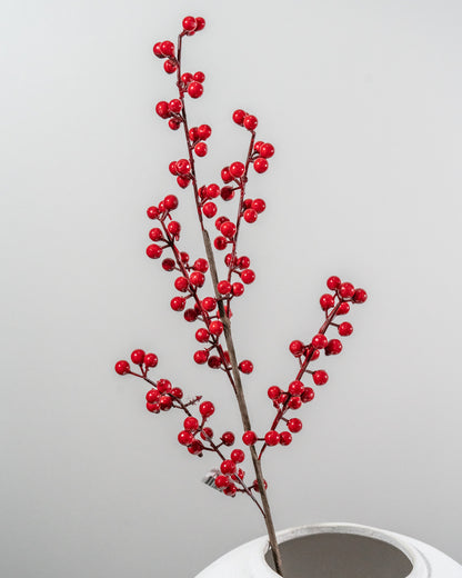 Classic Red Holly Berry Spray