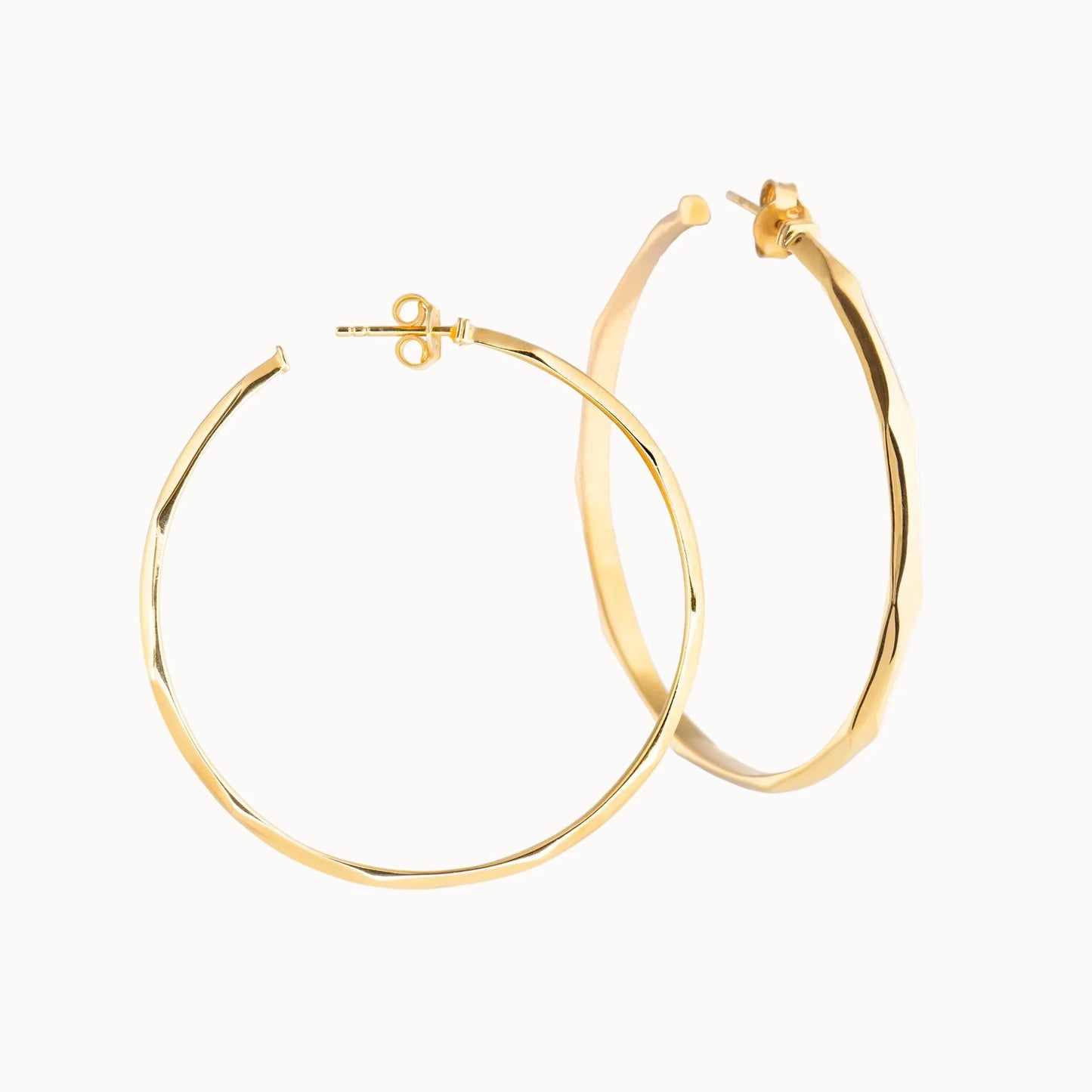 Valencia Hoop Earings - Gold