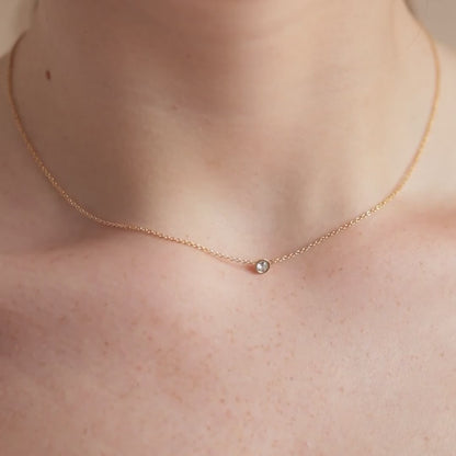 Solitaire Necklace