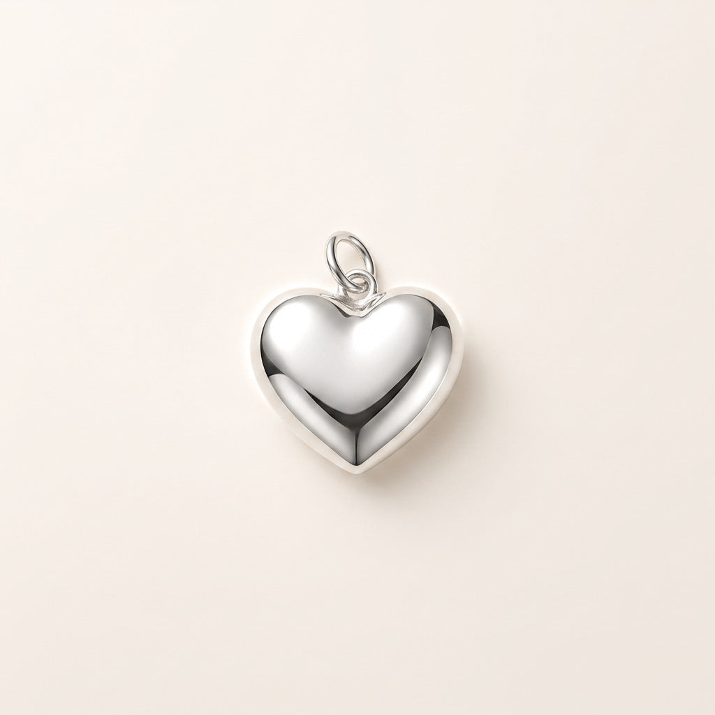 Puffy Heart Charm
