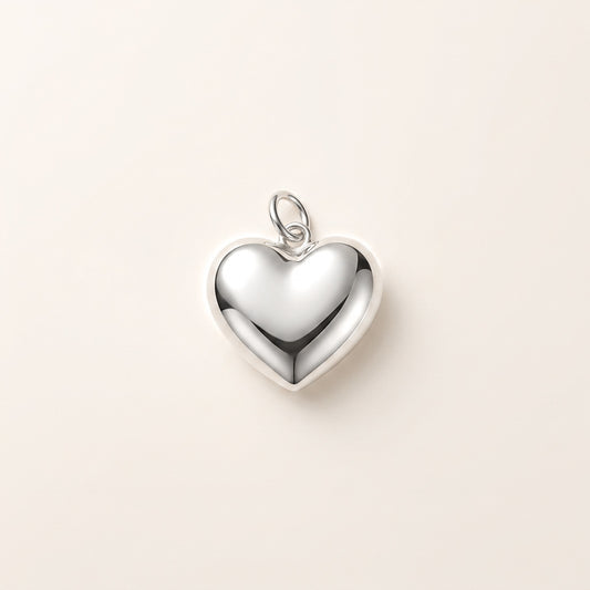Puffy Heart Charm