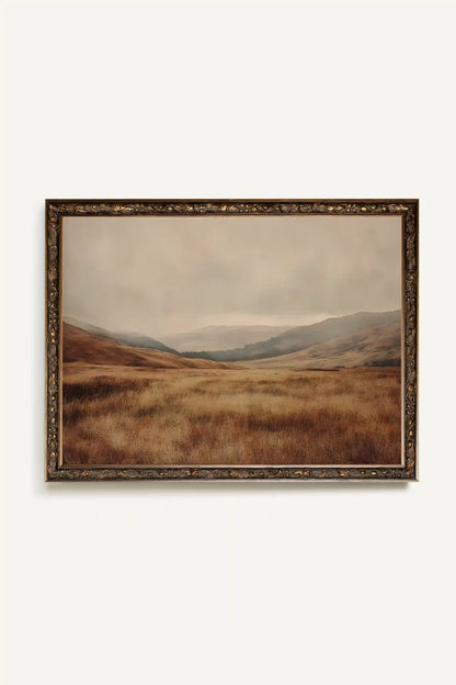 Earth Dream Framed Canvas Print 24 x 18