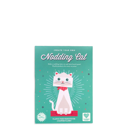Nodding Cat Paper Craft Kit