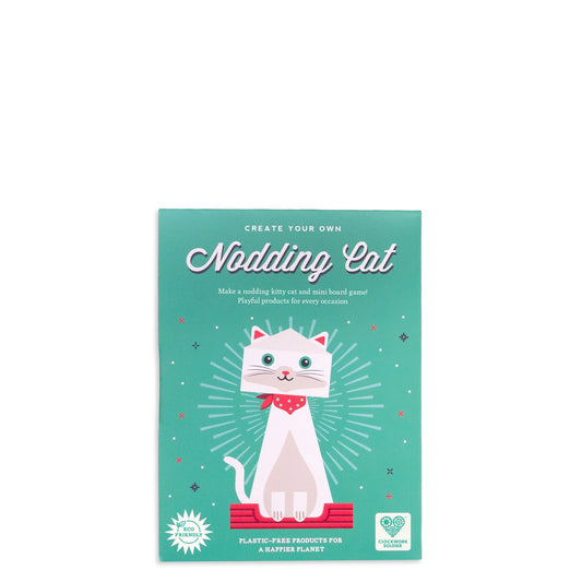 Nodding Cat Paper Craft Kit