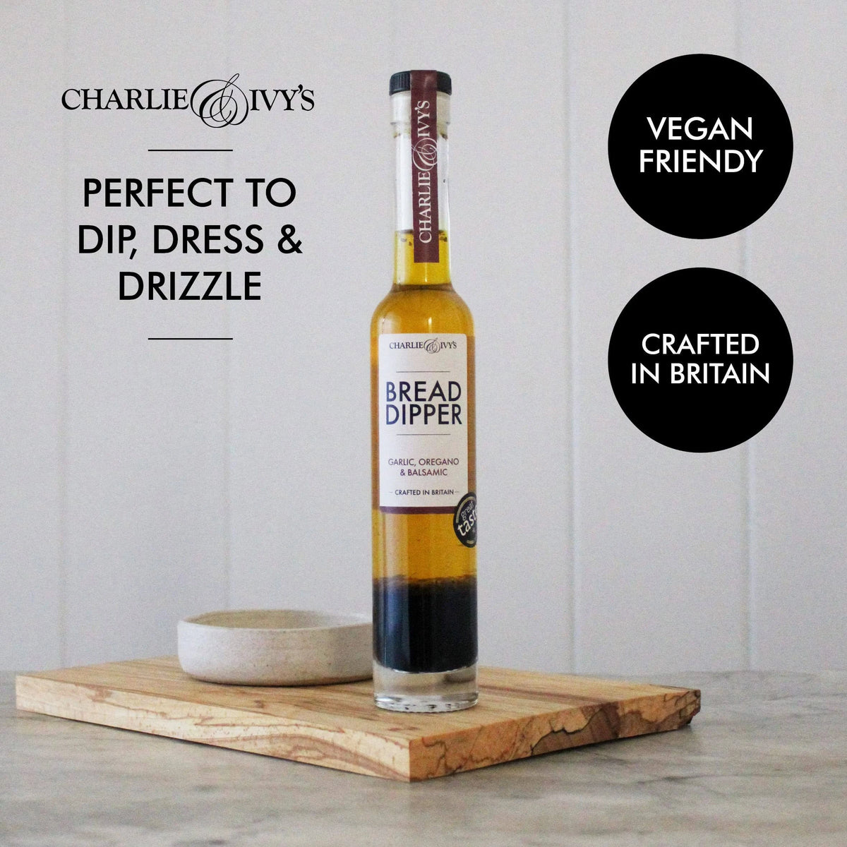 Garlic, Oregano & Balsamic Bread Dipper, 200 mL