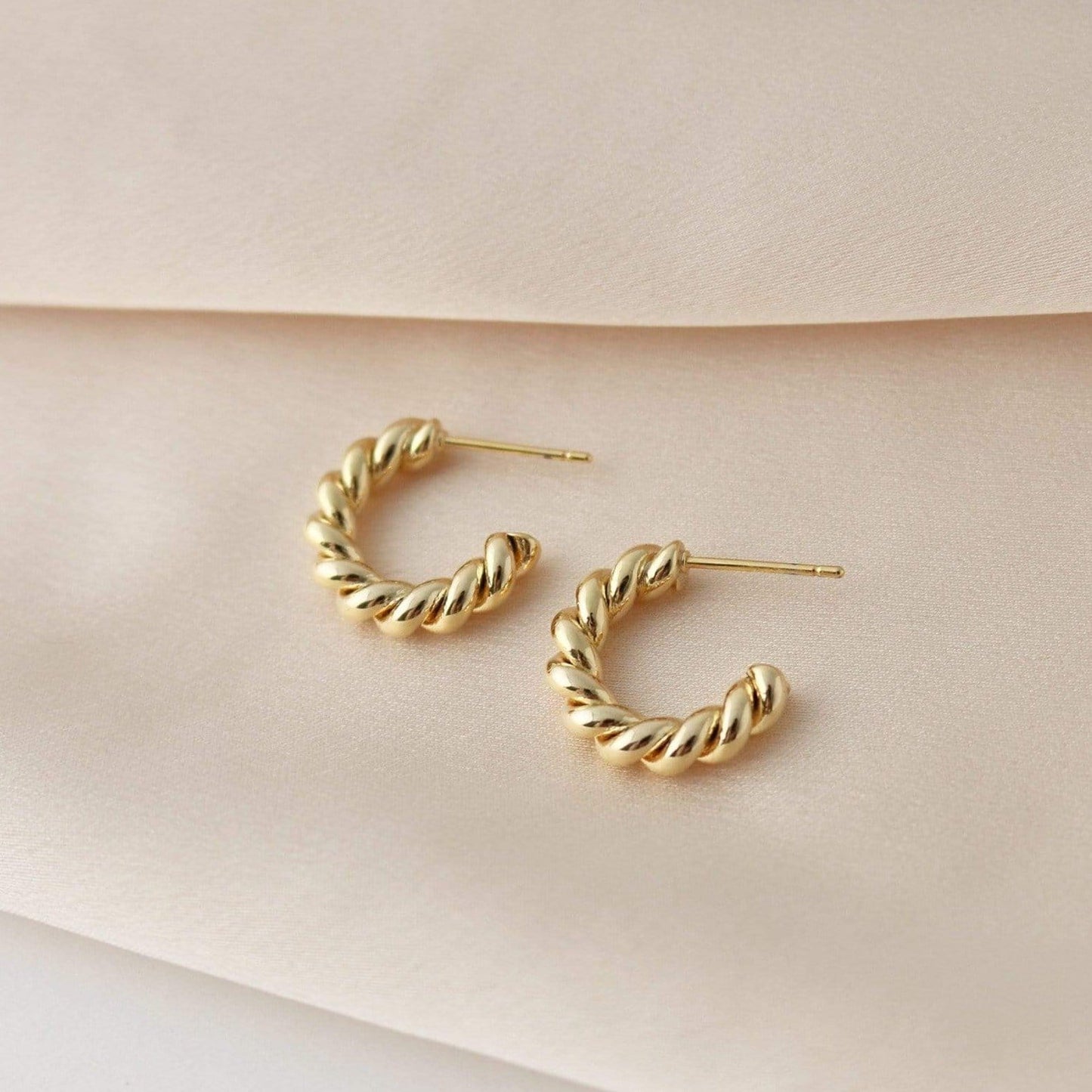 Dawson Hoop Earrings Gold