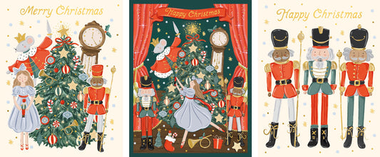 Nutcracker Pack - Set of 12 Mini Cards