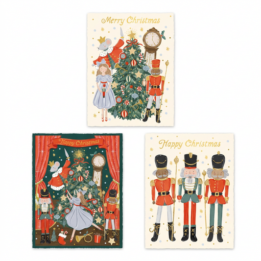 Nutcracker Pack - Set of 12 Mini Cards