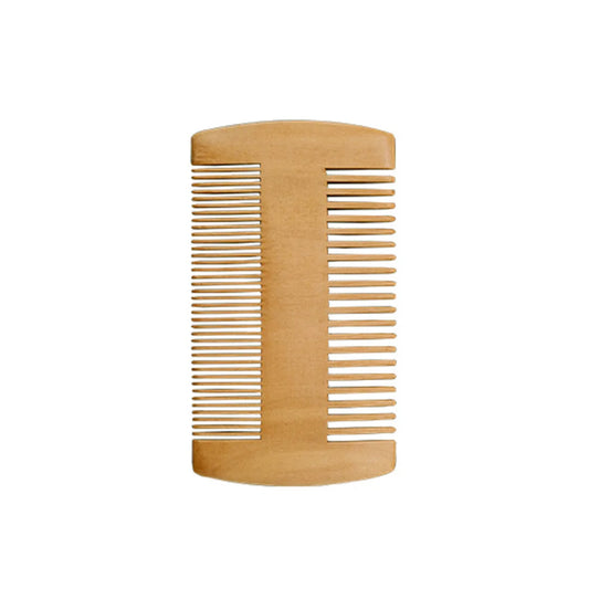 Beard Comb Double Sided Straight Edge